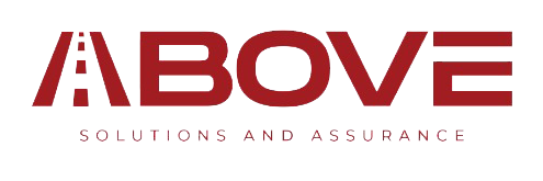 above transparent logo